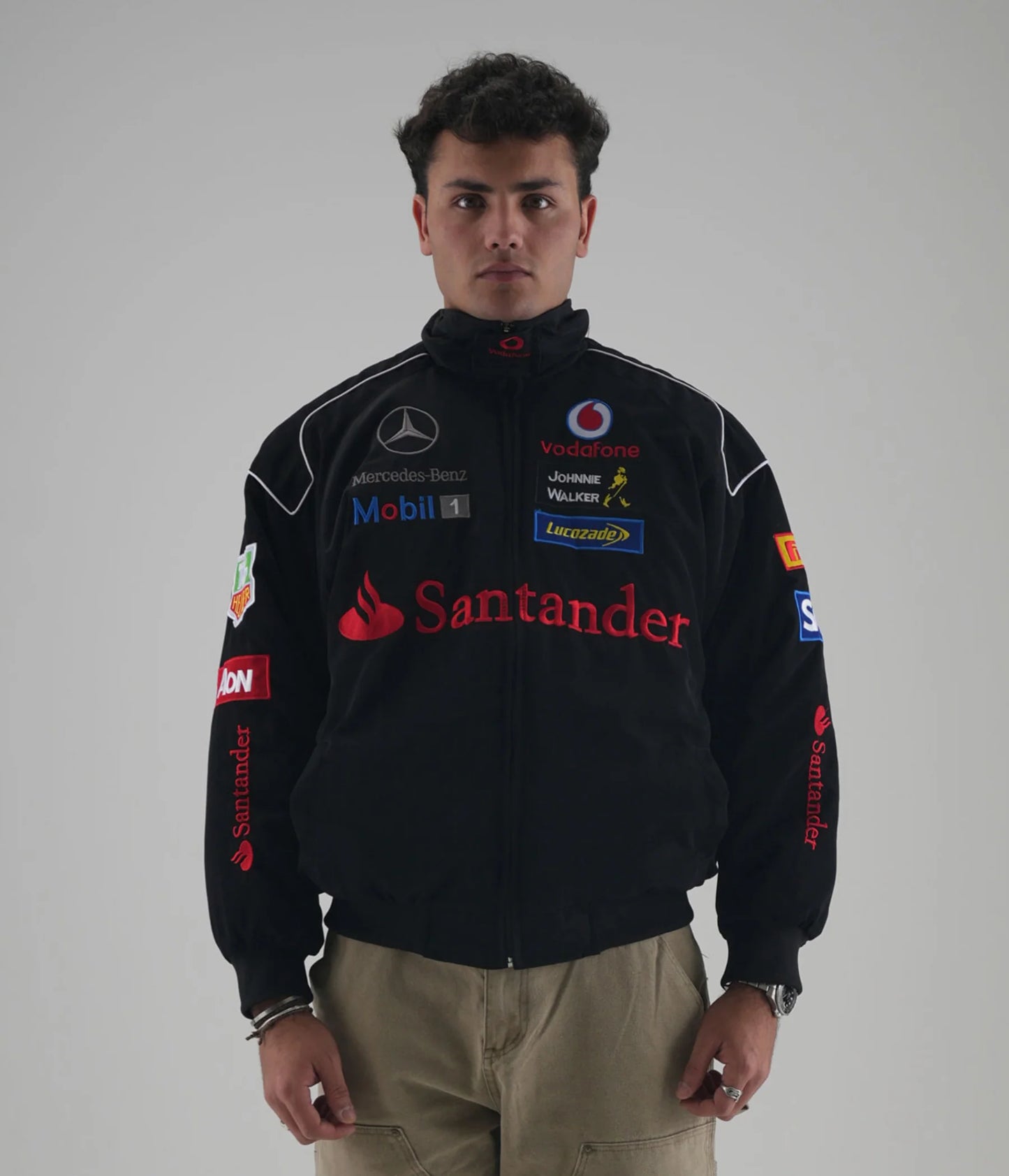 Mercedes-Benz Santander Vintage Ceket - Siyah