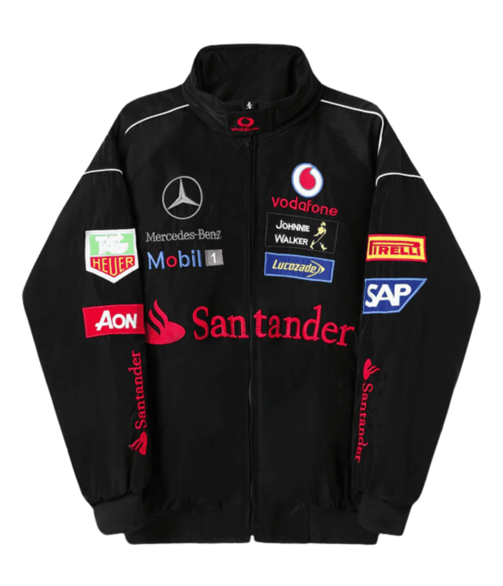 Mercedes-Benz Santander Vintage Ceket - Siyah