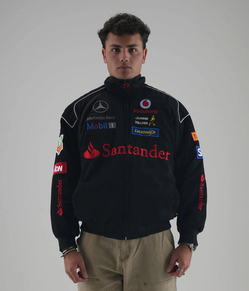 Mercedes-Benz Santander Vintage Ceket - Siyah