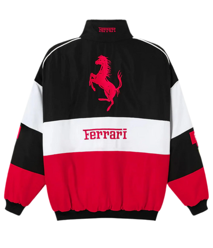 Ferrari F1 Vintage Racing Ceketi - Klasik