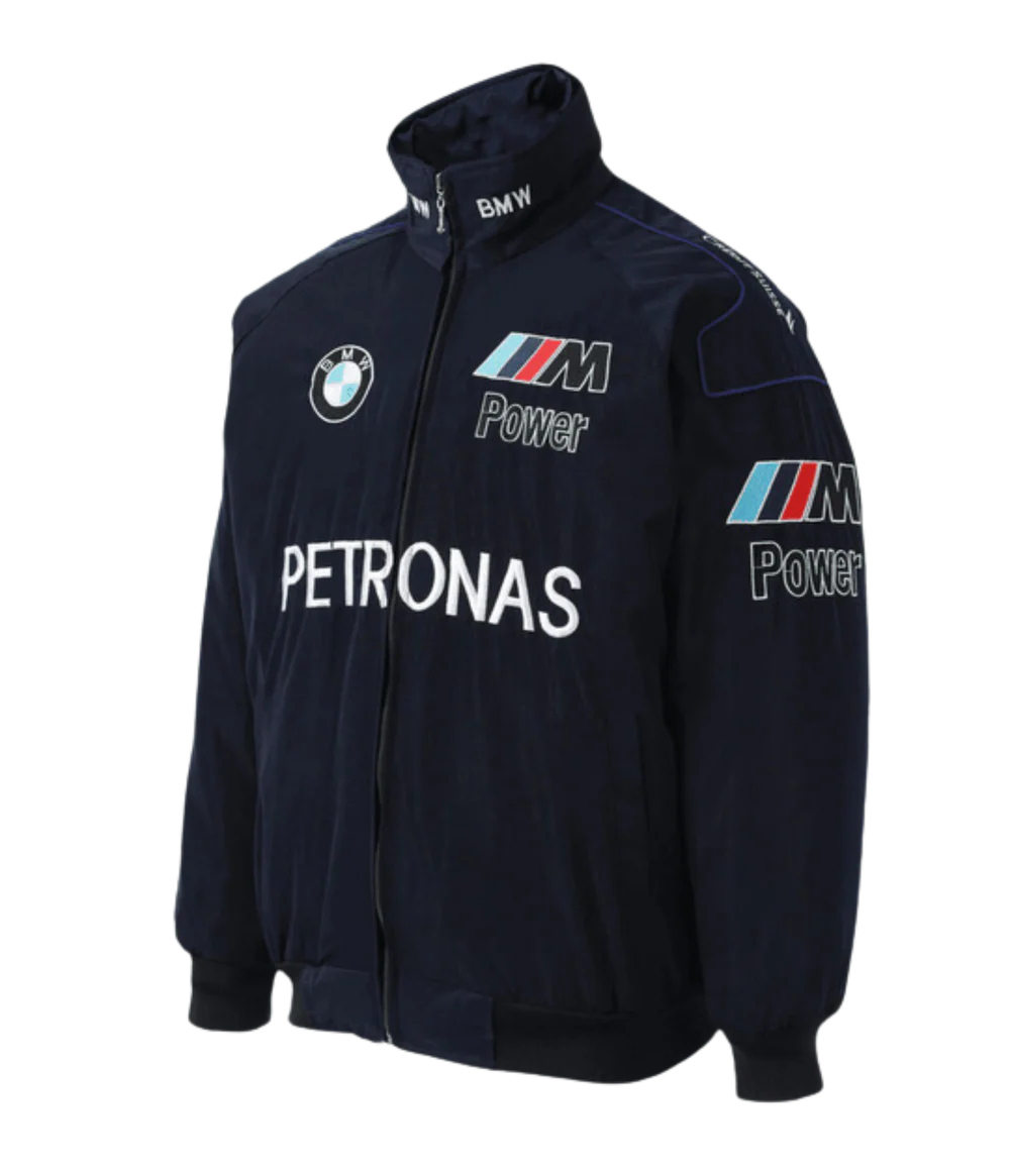 BMW F1 Vintage Racing Ceket - Klasik