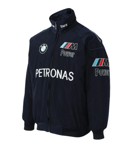 BMW F1 Vintage Racing Ceket - Klasik