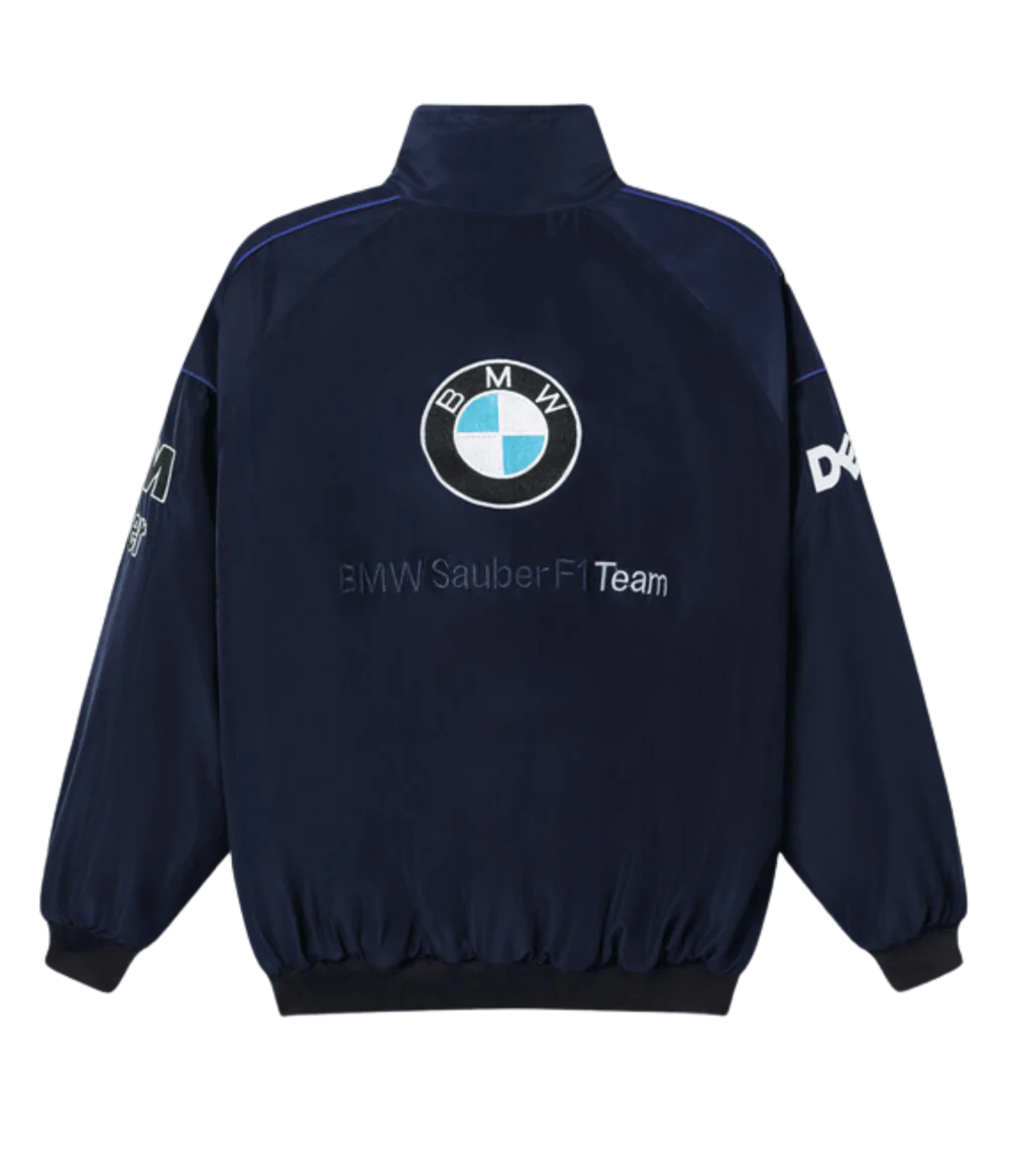 BMW F1 Vintage Racing Ceket - Klasik