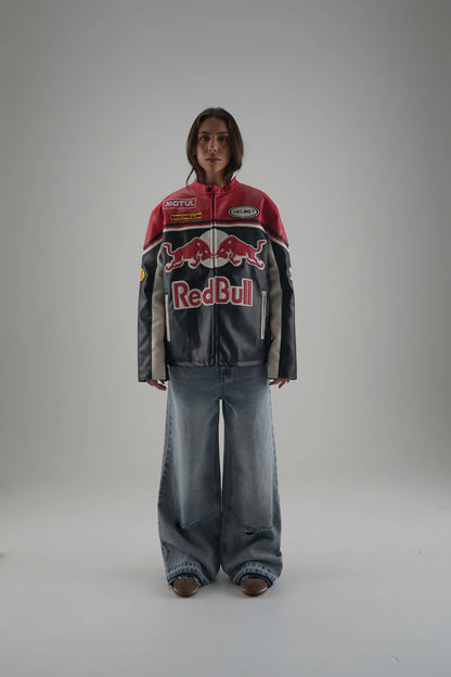 Red Bull Racing Deri Ceket